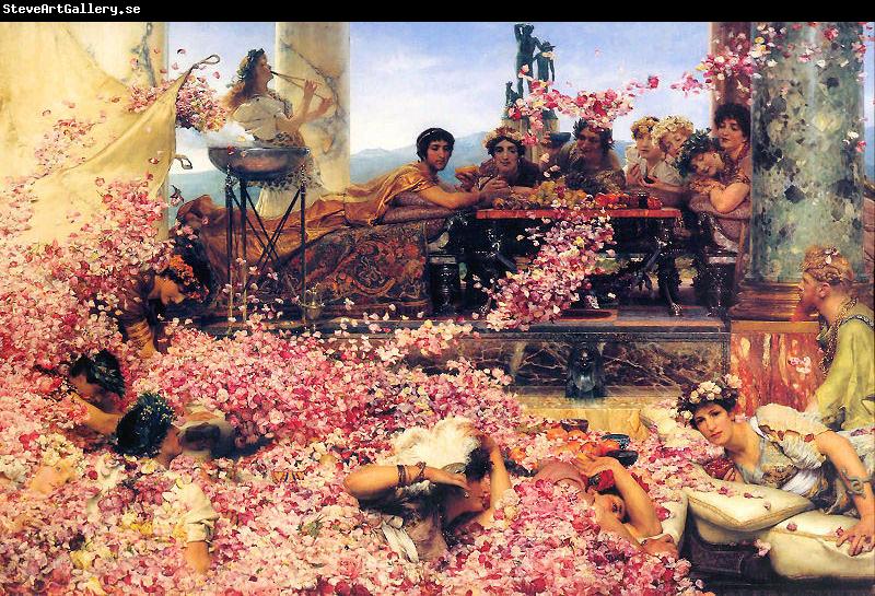 Sir Lawrence Alma-Tadema,OM.RA,RWS The Roses of Heliogabalus